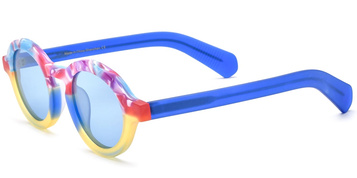 Acetate Round Sunglasses SG5848