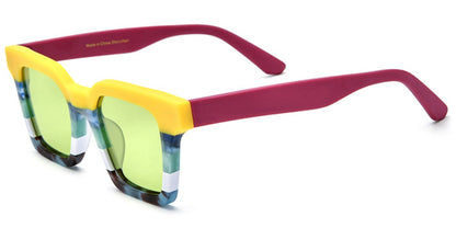 Acetate Square Sunglasses SG6851
