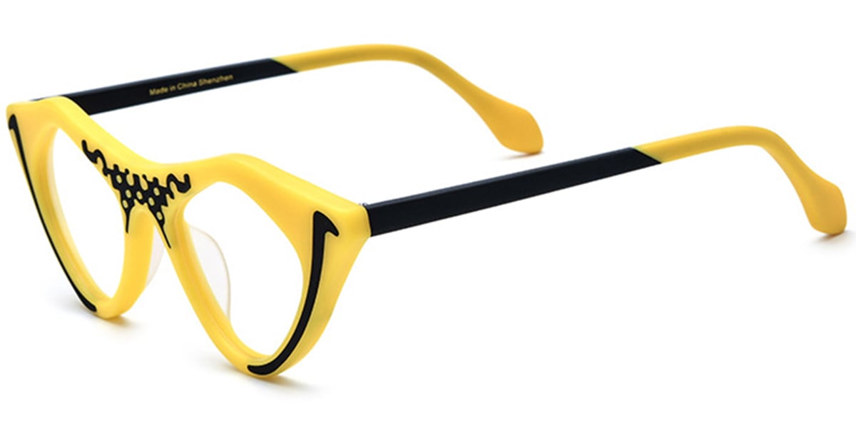 Acetate Cat Eye Frame F6898