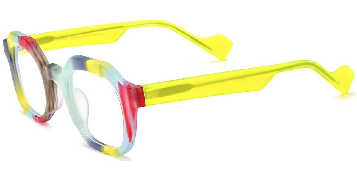 Acetate Square Frame F7396