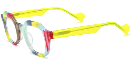 Acetate Square Frame F7396