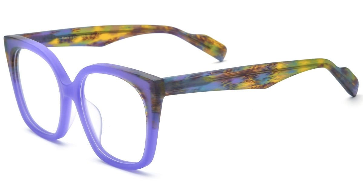 Acetate Square Frame F5818