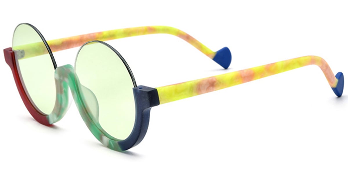 Acetate Round Sunglasses SG6678