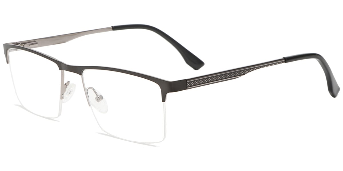 Acetate Metal Rectangle Frame F8549
