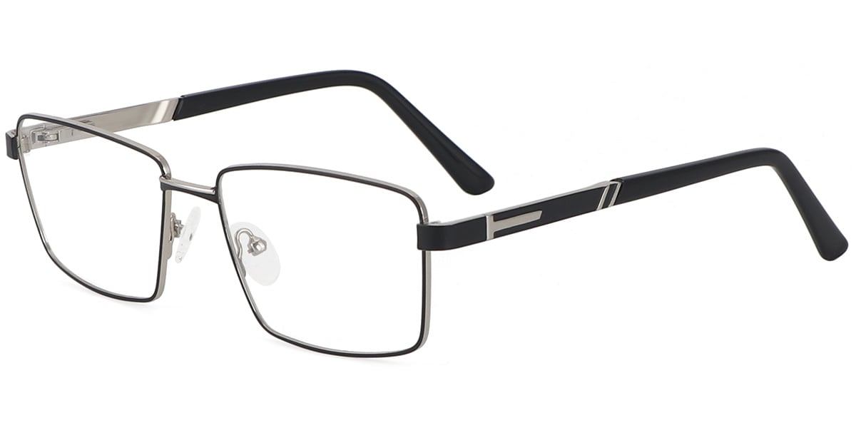 Acetate Metal Rectangle Frame F9343