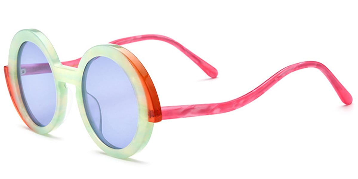 Acetate Round Sunglasses SG6403
