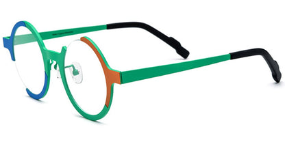 Titanium Round Frame F6799