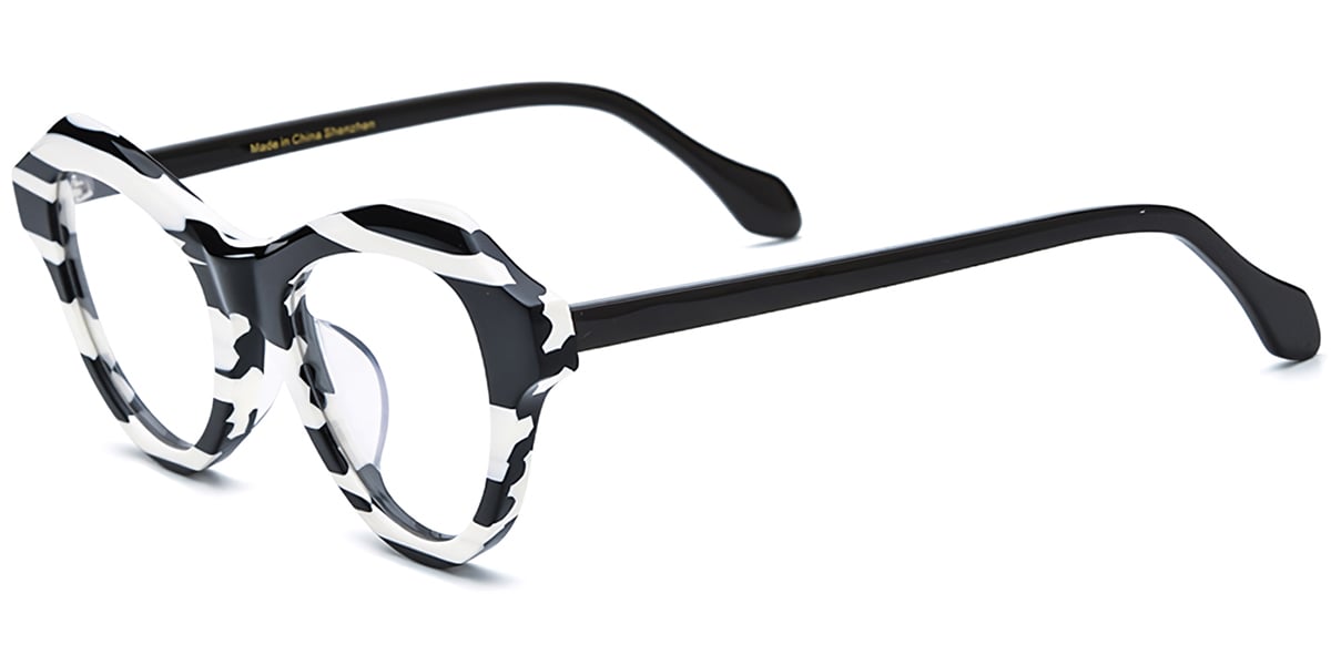 Acetate Cat Eye Frame F7568