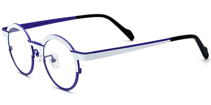 Titanium Round Frame F7017