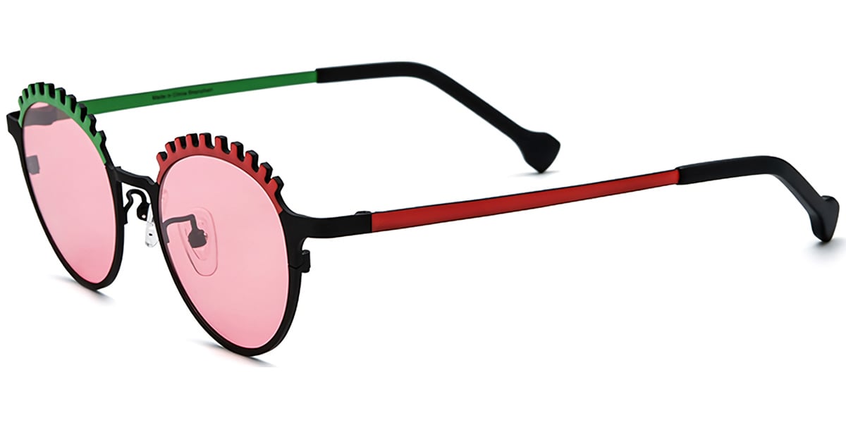 Titanium Oval Sunglasses SG7304