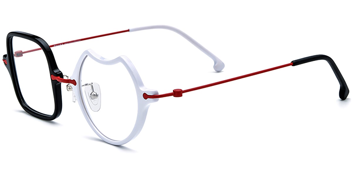 Titanium Geometric Frame F7174