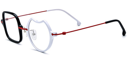 Titanium Geometric Frame F7174