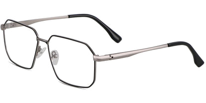Acetate Metal Square Frame F8863