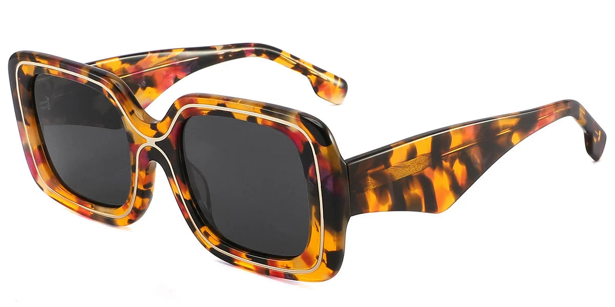 Women's Acetate Square Sunglasses SG4312