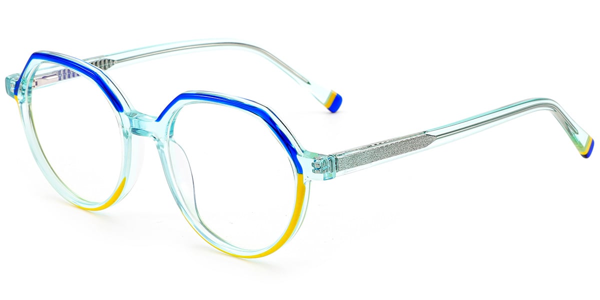 Acetate Round Frame F8508