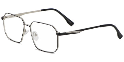 Acetate Metal Square Frame F8862