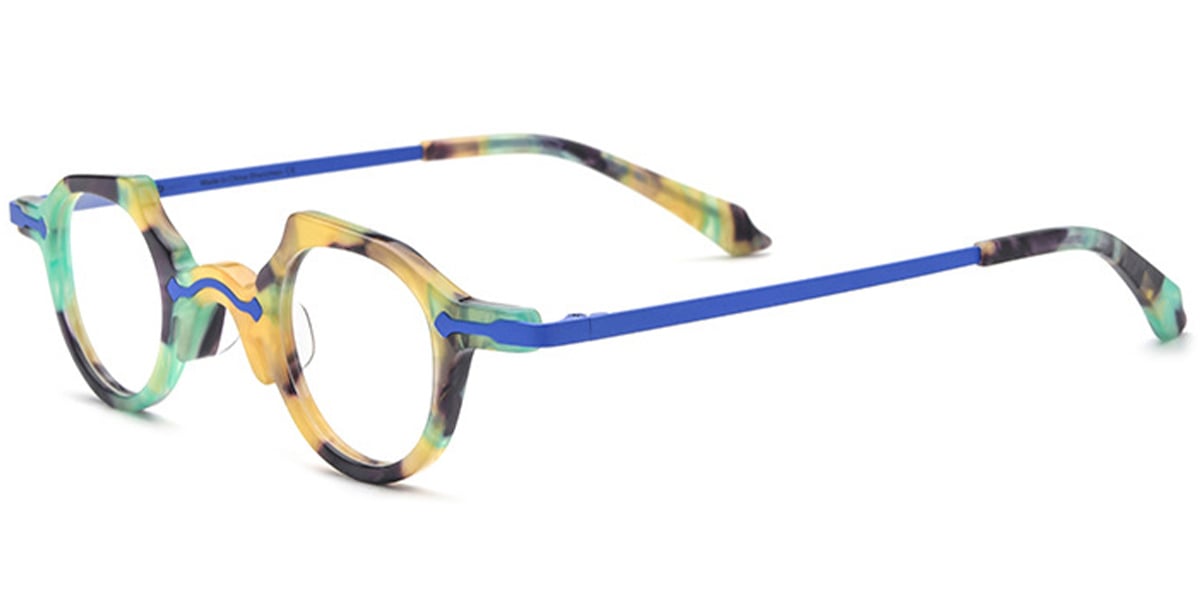 Acetate Geometric Frame F6056