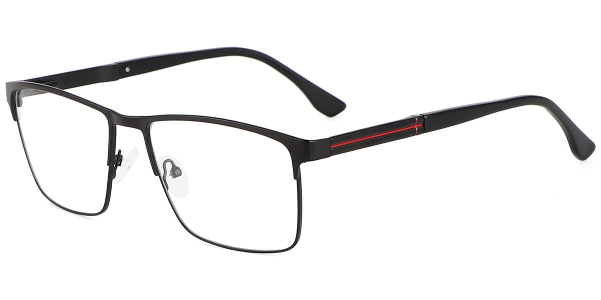 Acetate Metal Rectangle Frame F8566