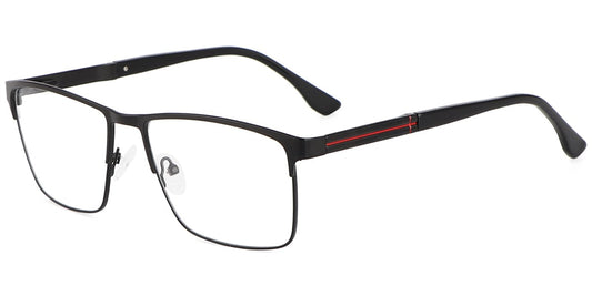 Acetate Metal Rectangle Frame F8566