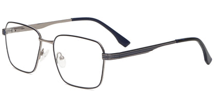 Acetate Metal Square Frame F8718
