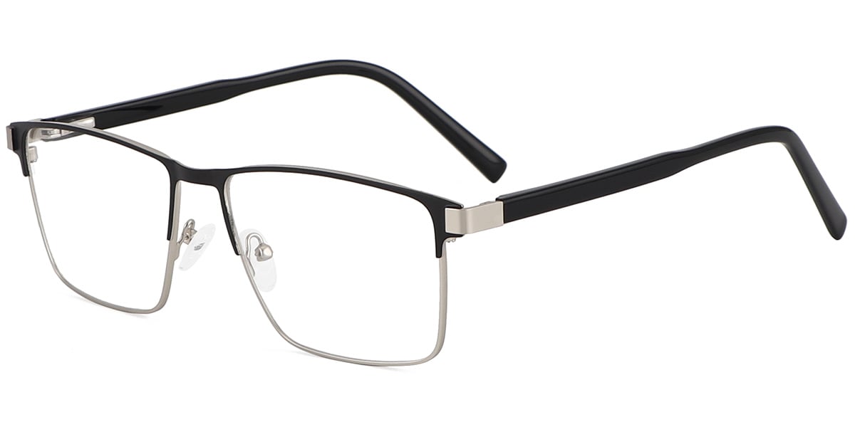 Acetate Metal Rectangle Frame F8570