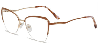 Acetate Metal Square Frame F9011