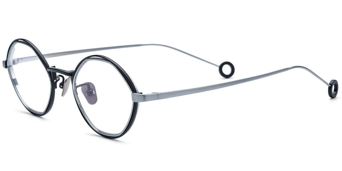 Titanium Geometric Frame F5757