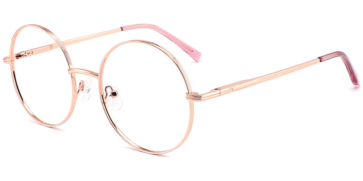 Round Eyeglasses F9771