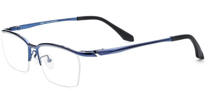 Titanium Rectangle Frame F8812