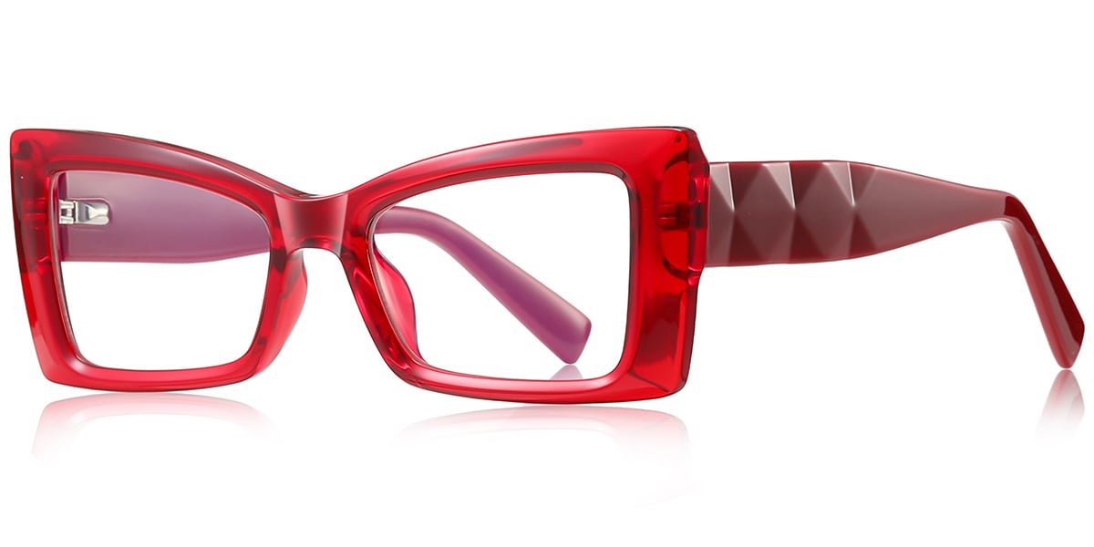 Rectangle Eyeglasses F9593