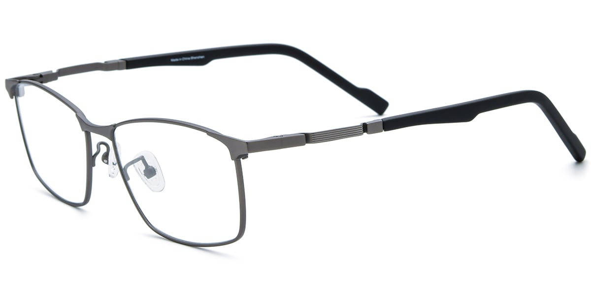 Titanium Rectangle Frame F8337