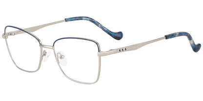Acetate Metal Cat Eye Frame F8872