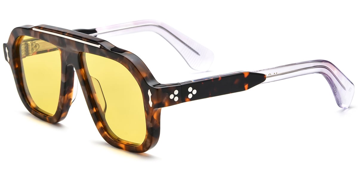 Acetate Square Sunglasses SG10307