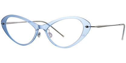 Titanium Cat Eye Frame F4317