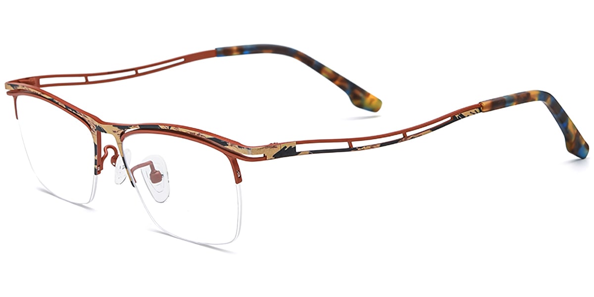 Titanium Rectangle Frame F7469