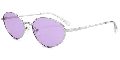 Metal Oval Sunglasses SG10162