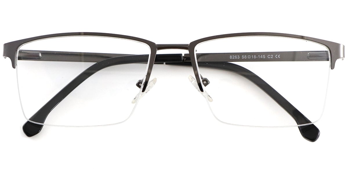 Acetate Metal Rectangle Frame F8538