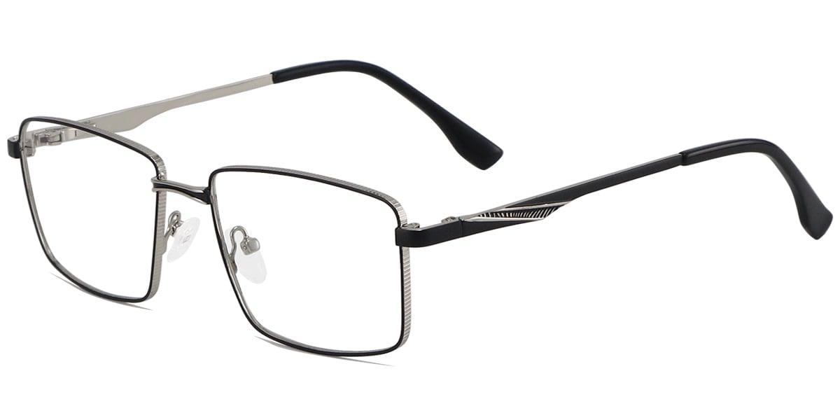 Acetate Metal Rectangle Frame F8737