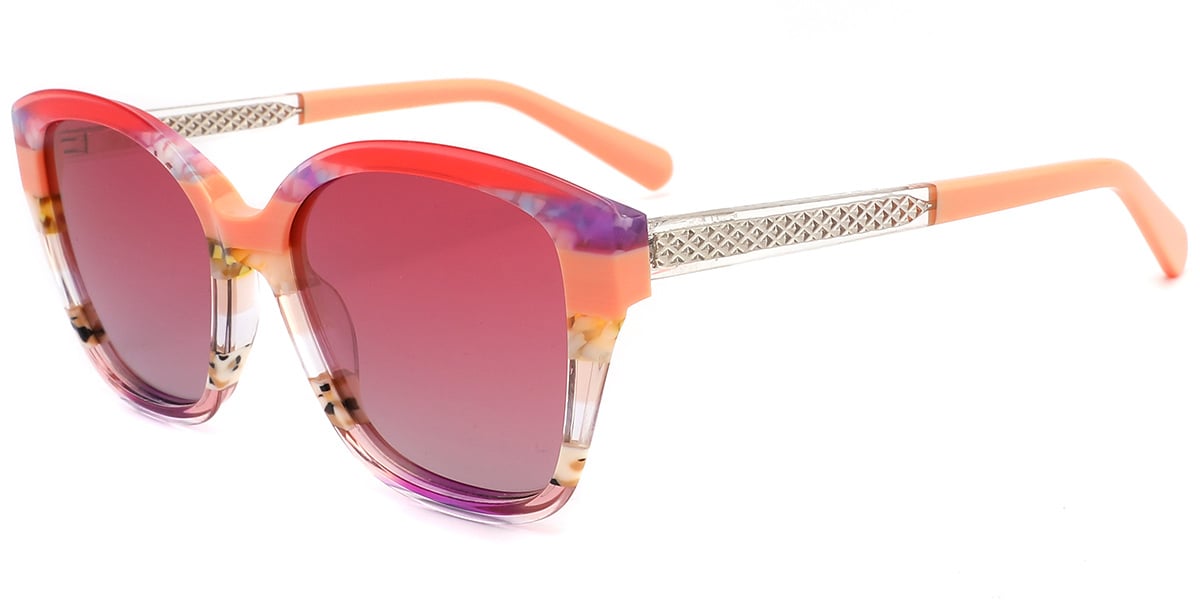 Acetate Square Sunglasses SG9290
