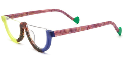 Acetate Geometric Frame F6677
