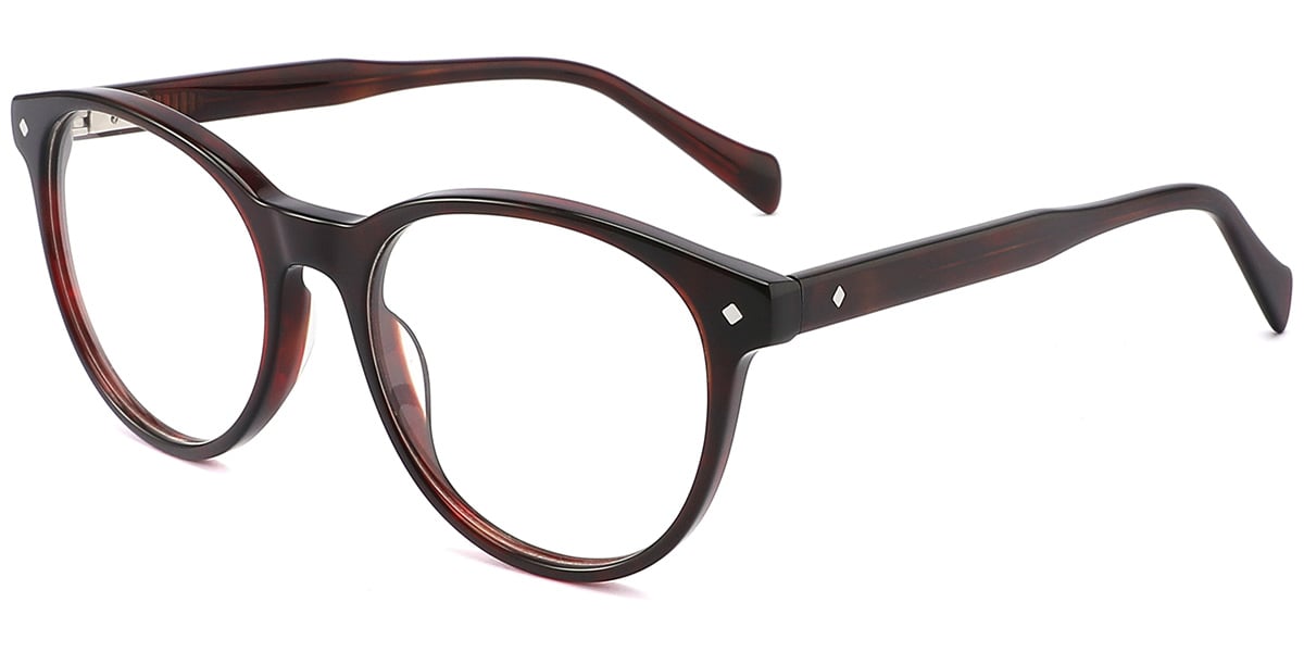 Acetate Round Frame F10216