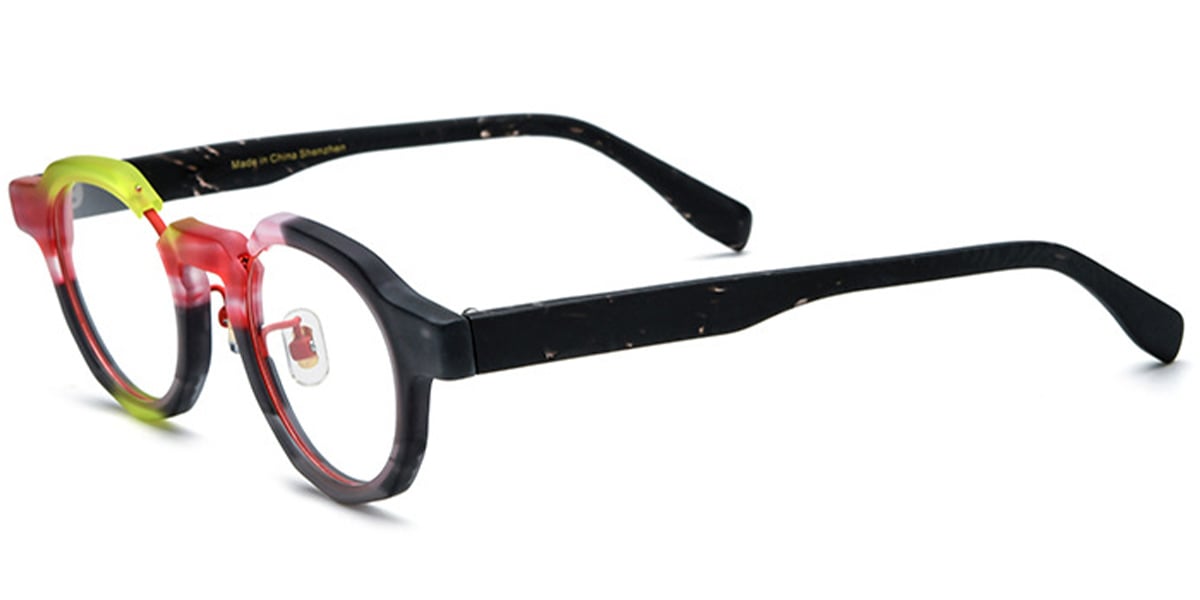 Acetate Round Frame F7035
