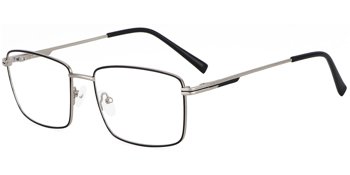Acetate Metal Rectangle Frame F9344