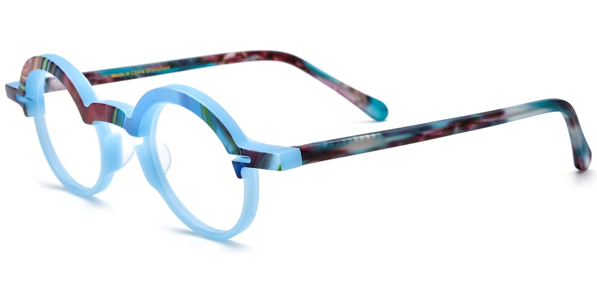 Acetate Round Frame F8342