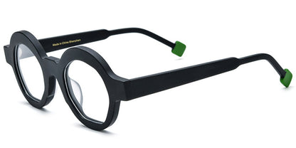 Acetate Round Frame F6404