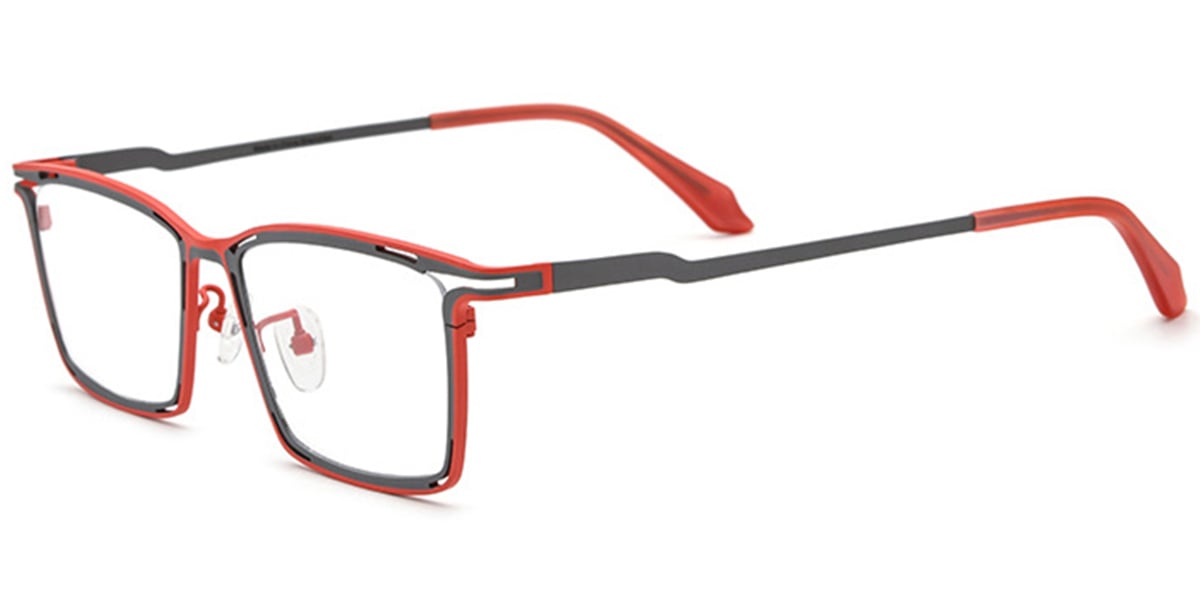 Titanium Rectangle Frame F6723