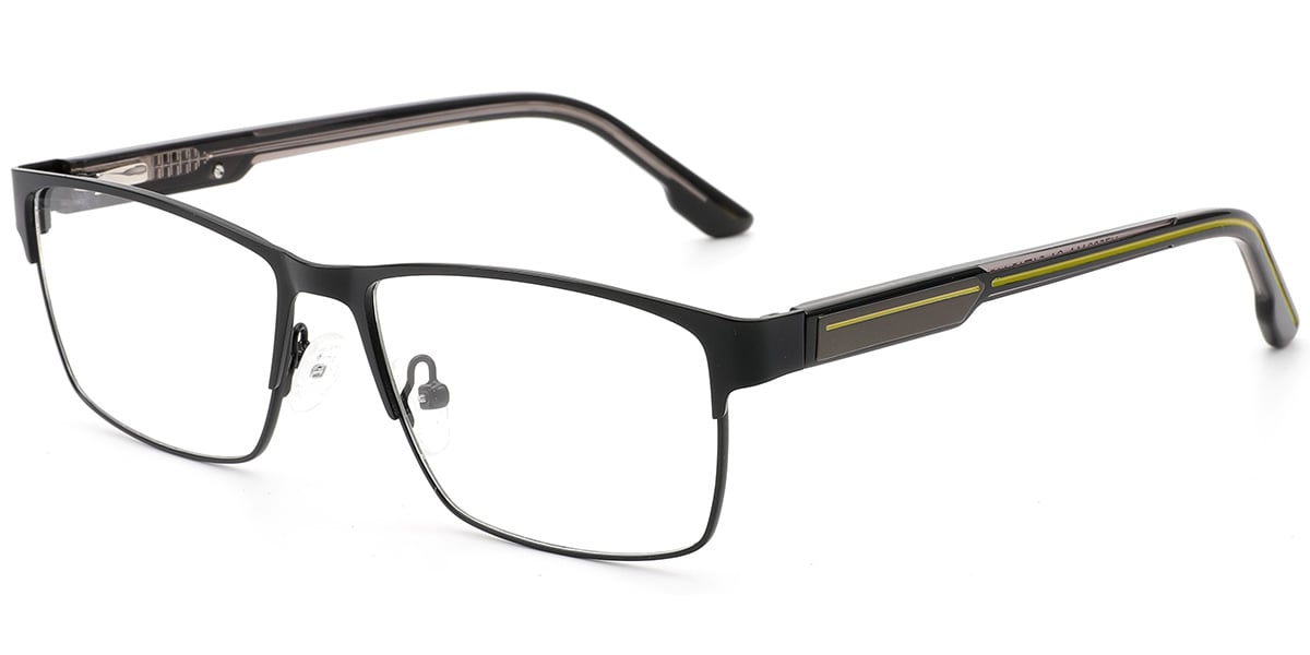 Acetate Metal Rectangle Frame F9737