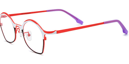 Titanium Geometric Frame F7298