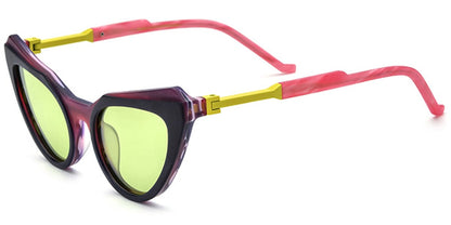Acetate Cat Eye Sunglasses SG7034