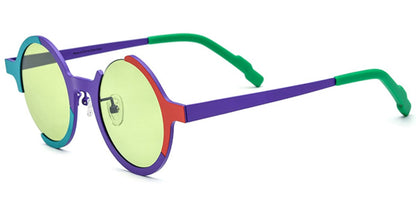 Titanium Round Sunglasses SG6800